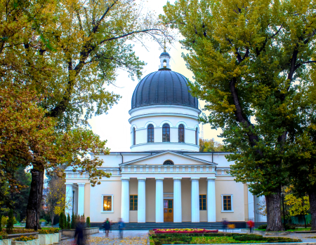 Square in Chisinau