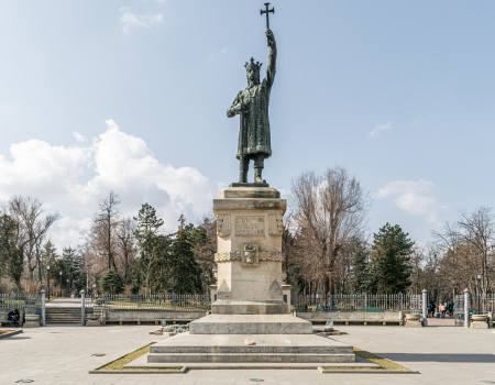 Square in Chisinau